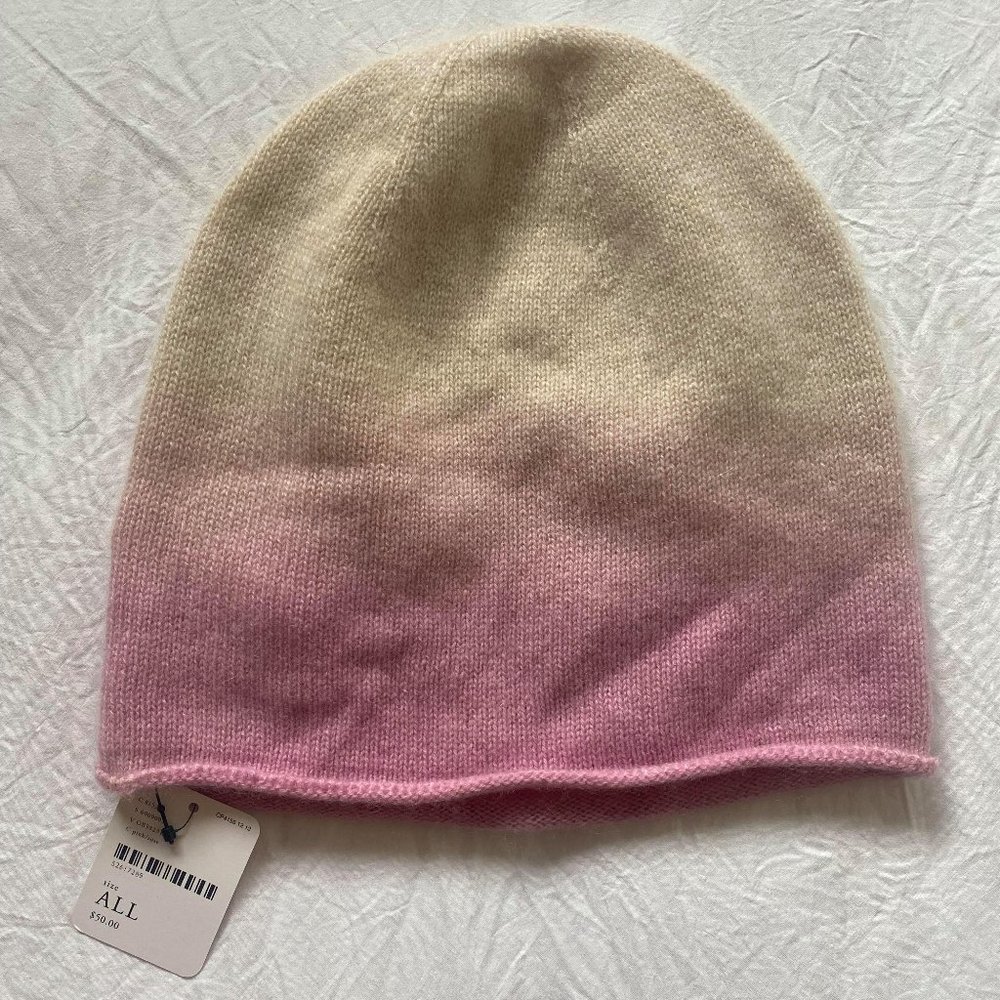 Free People Soft Gaze Cashmere Beanie New With Tag
